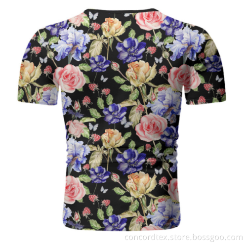 Printed men's T shirt